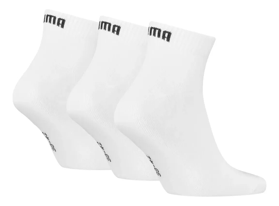 Puma Pack 3 Calcetines Quarter Tobilleros Hombre