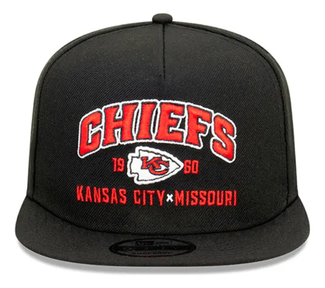 Jockey New Era Kansas City Chiefs Negro Visera Plana 13058293