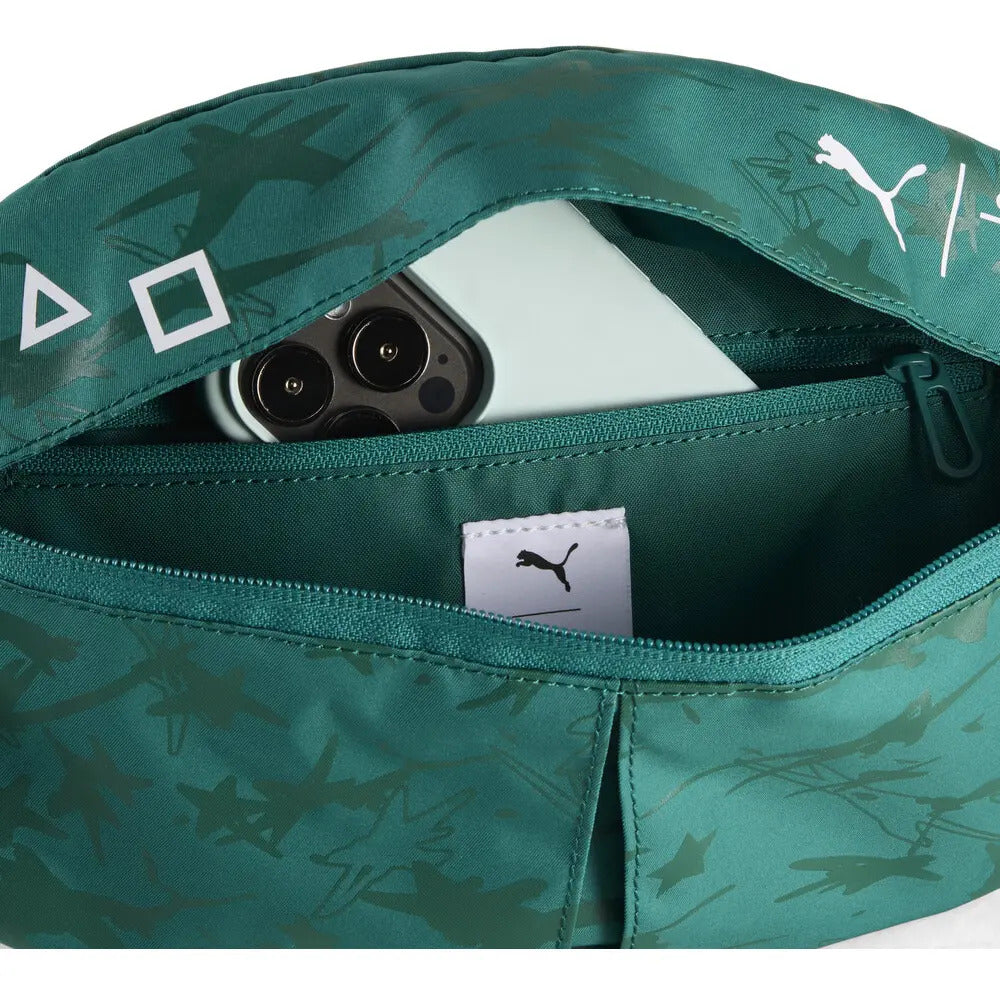 Riñonera Puma X Squid Game Verde Estampado