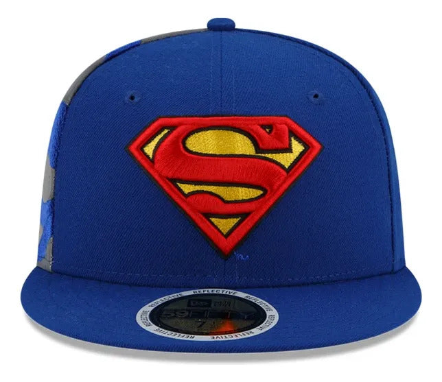 Jockey New Era Superman Dc Comics 59fifty Reflectante
