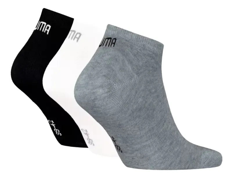 Puma Calcetines Sneaker Plain Soft Cotton Tripack