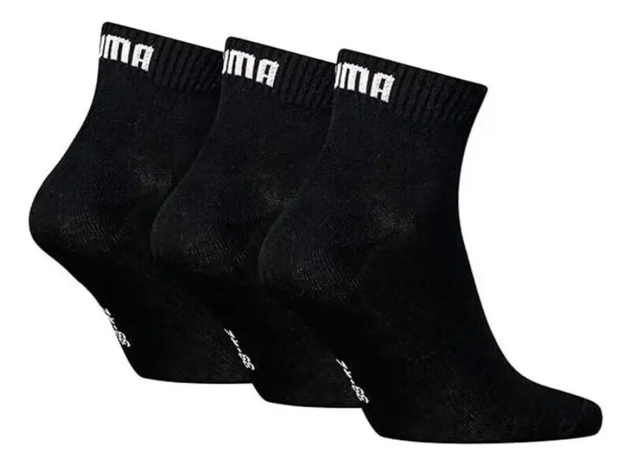 Puma Pack 3 Calcetines Quarter Tobilleros Hombre