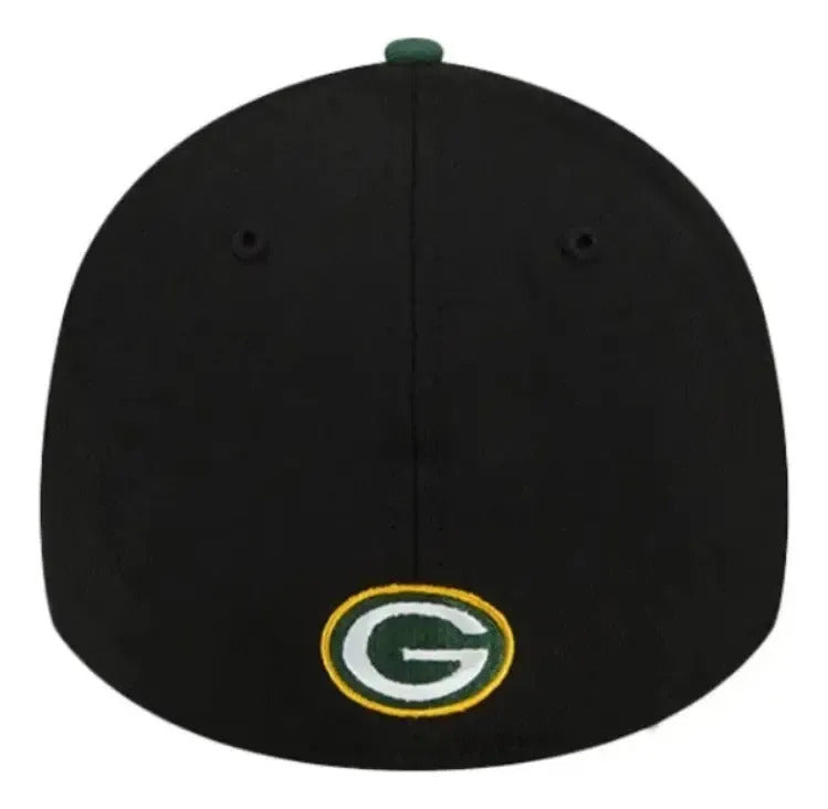 New Era Gren Bay Packers Nfl 39thirty 32836 Negro S/m - 54.9 Cm A 57.7 Cm Gren Bay Packers L Liso