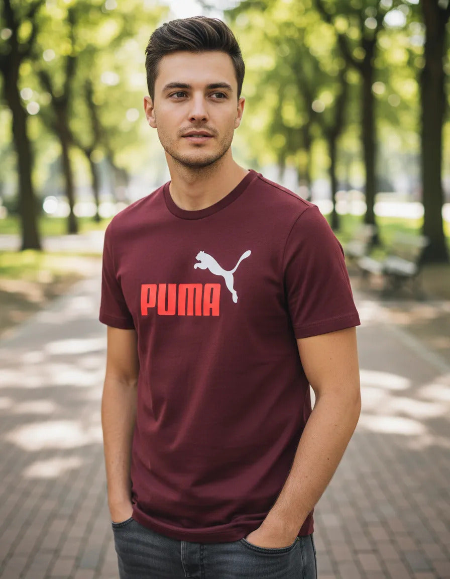 Polera Puma Ess 2 Color No. 1 Logo Tee Hombre 68470897