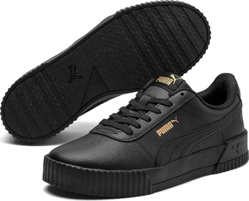 Puma Carina L Mujer Zapatillas Negro - Oro 32508