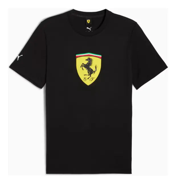 Puma Polera Colaboracion Scuderia Ferrari Shield Negro