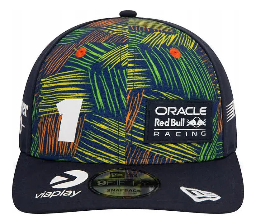 Red Bull Racing 2023 Team 9fifty Japan Gp Cap Color Celeste Diseño De La Tela Lisa Talla Adulto
