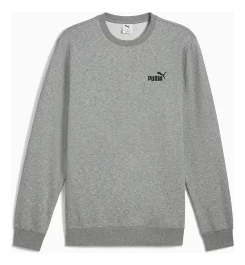 Polerón Puma Essentials Small No. 1 Logo Gris Hombre