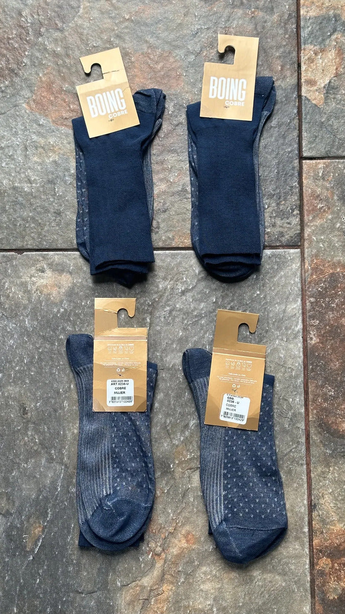 Calcetines Pie Diabéticos Cobre 4 U. Mujer Boing De Monarch