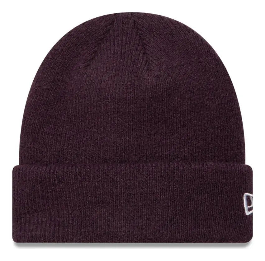 Knit New Era Mohair Beani Dark Purple Talla Unica Liso