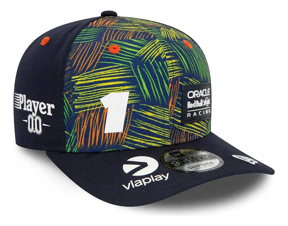 Red Bull Racing 2023 Team 9fifty Japan Gp Cap Color Celeste Diseño De La Tela Lisa Talla Adulto