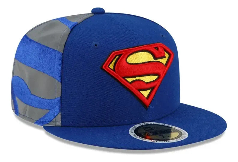 Jockey New Era Superman Dc Comics 59fifty Reflectante