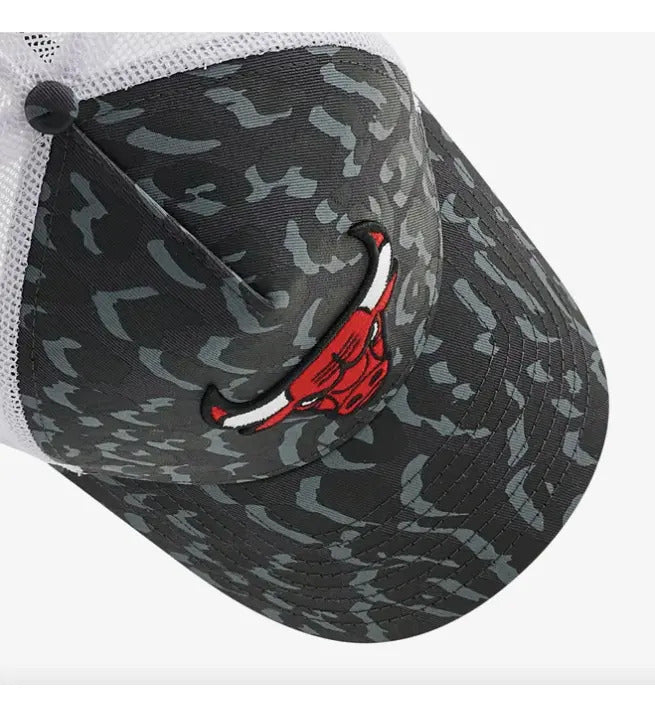 New Era Chicago Bulls Nba Trucker Camo Adjustable 22395