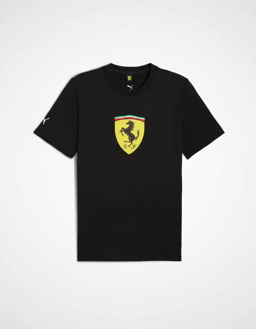 Puma Polera Colaboracion Scuderia Ferrari Shield Negro