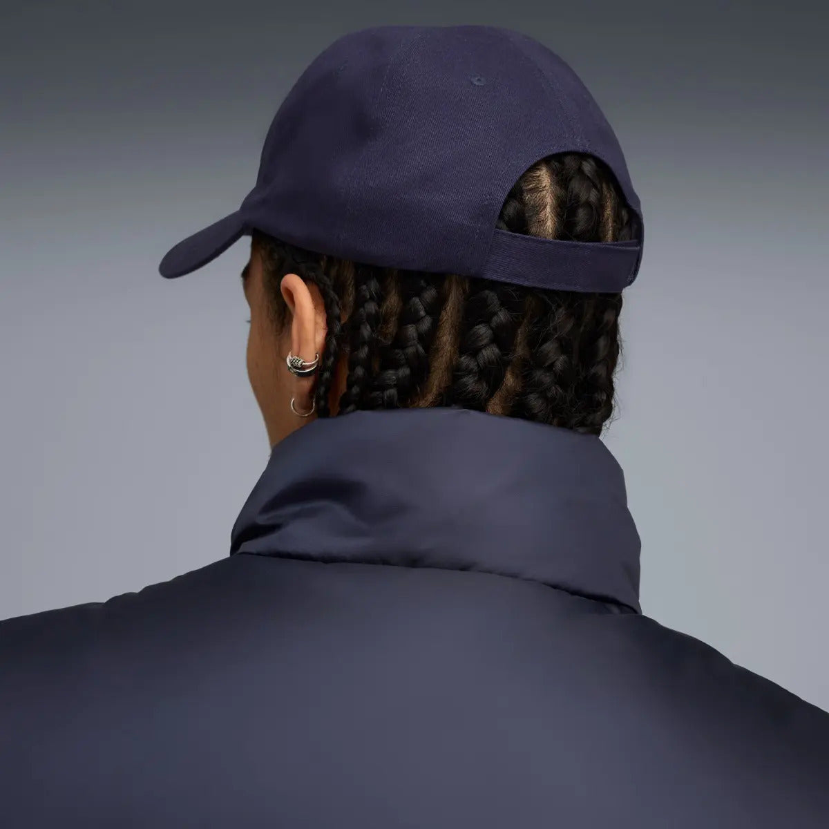 Gorra Puma Ess No.1 Logo Bb Cap Unisex Azul Marino Diseño De La Tela Lisa Talla Único Liso