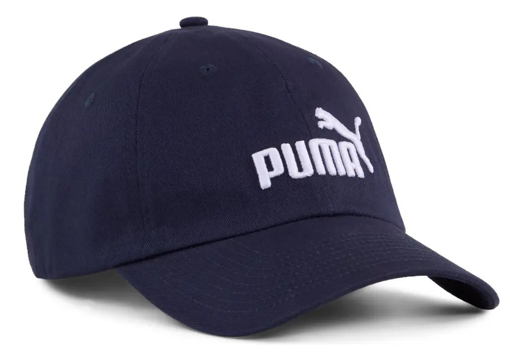 Gorra Puma Ess No.1 Logo Bb Cap Unisex Azul Marino Diseño De La Tela Lisa Talla Único Liso