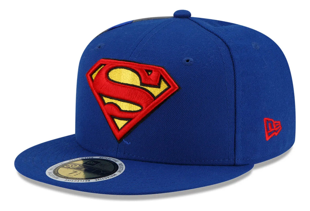 Jockey New Era Superman Dc Comics 59fifty Reflectante