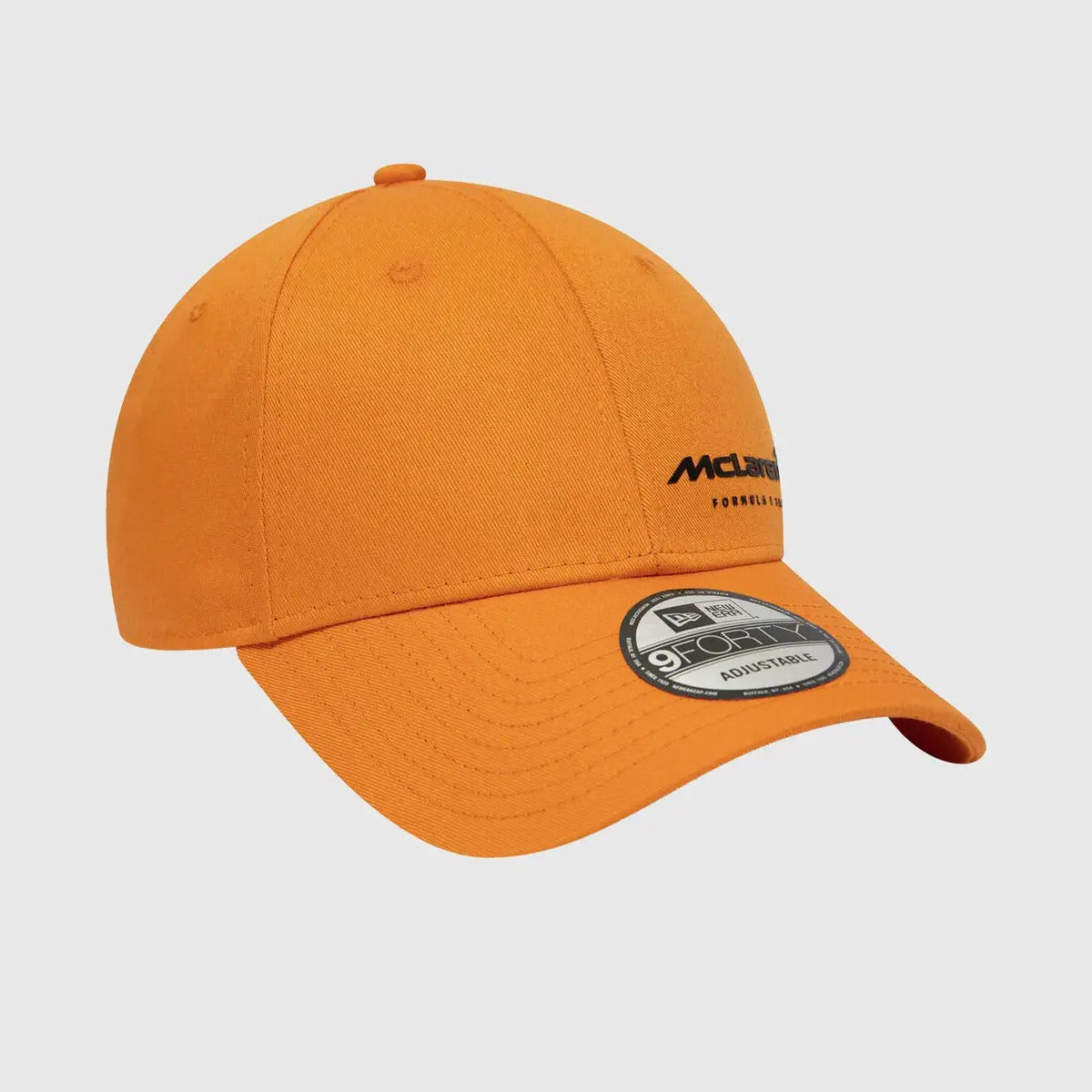 Gorra Mclaren Seasonal Color Naranja Diseño De La Tela Lisa Talla Ajustable Liso