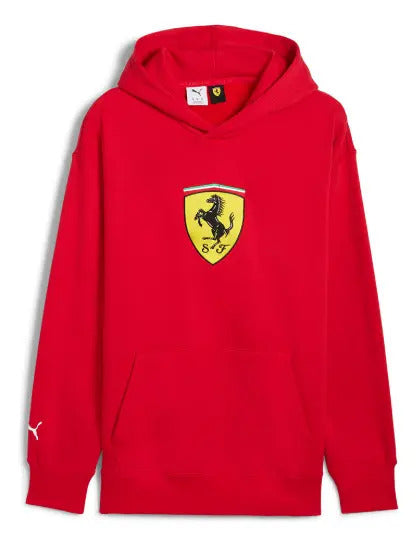 Ferrari Puma Polerón Scuderia Big Shield Rojo Hombre