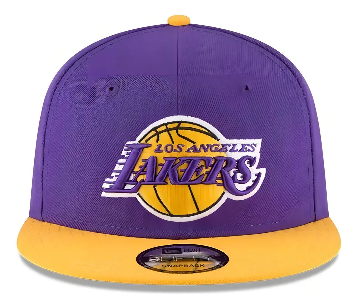 Gorra Snapback New Era Los Angeles Lakers Violeta Para Hombre Snapback Ajustable Liso