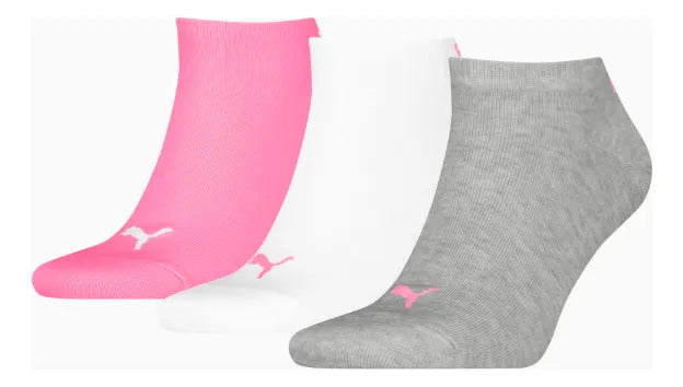 Puma Calcetines Sneaker Plain Soft Cotton Tripack