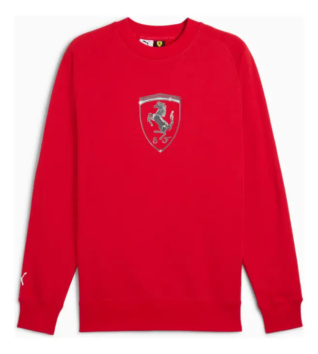 Puma Polerón Scuderia Ferrari Race Big Shield Rojo 9302