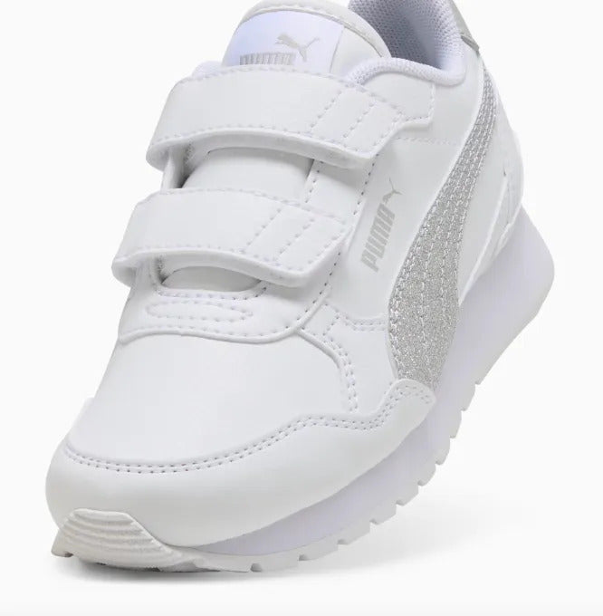 Puma Zapatillas St Runner V4 Glitter Velcro Cuero  158701
