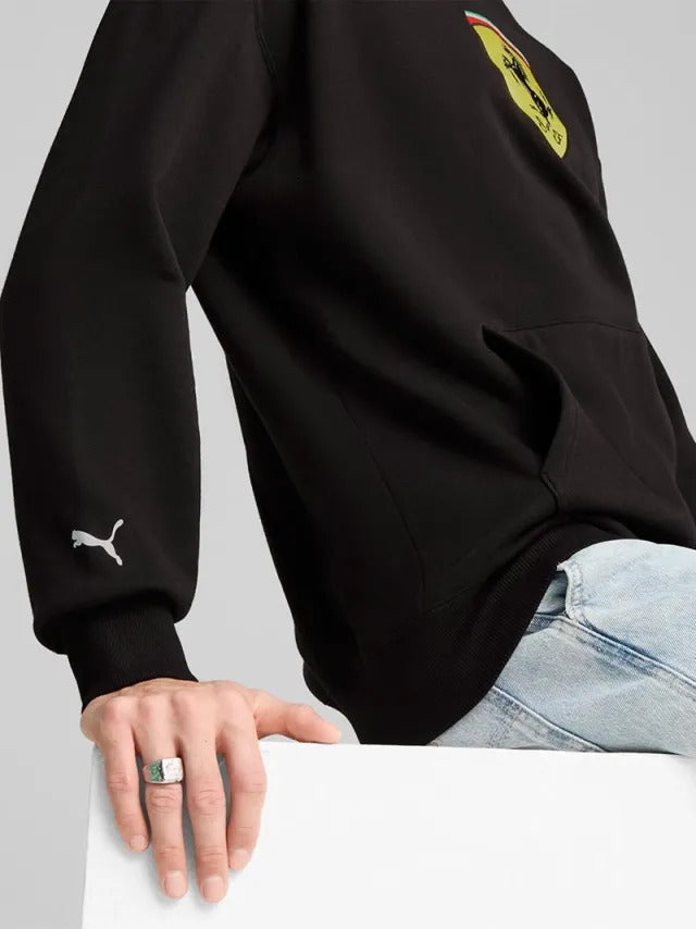 Puma Scuderia Ferrari Big Logo Hoodie Bordado