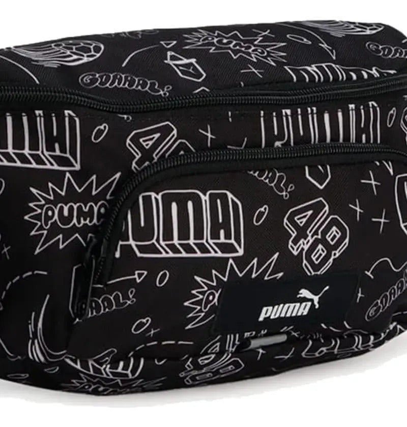 Banano Puma Academy Waist Bag Sport Streetwear Negro Academy Waist