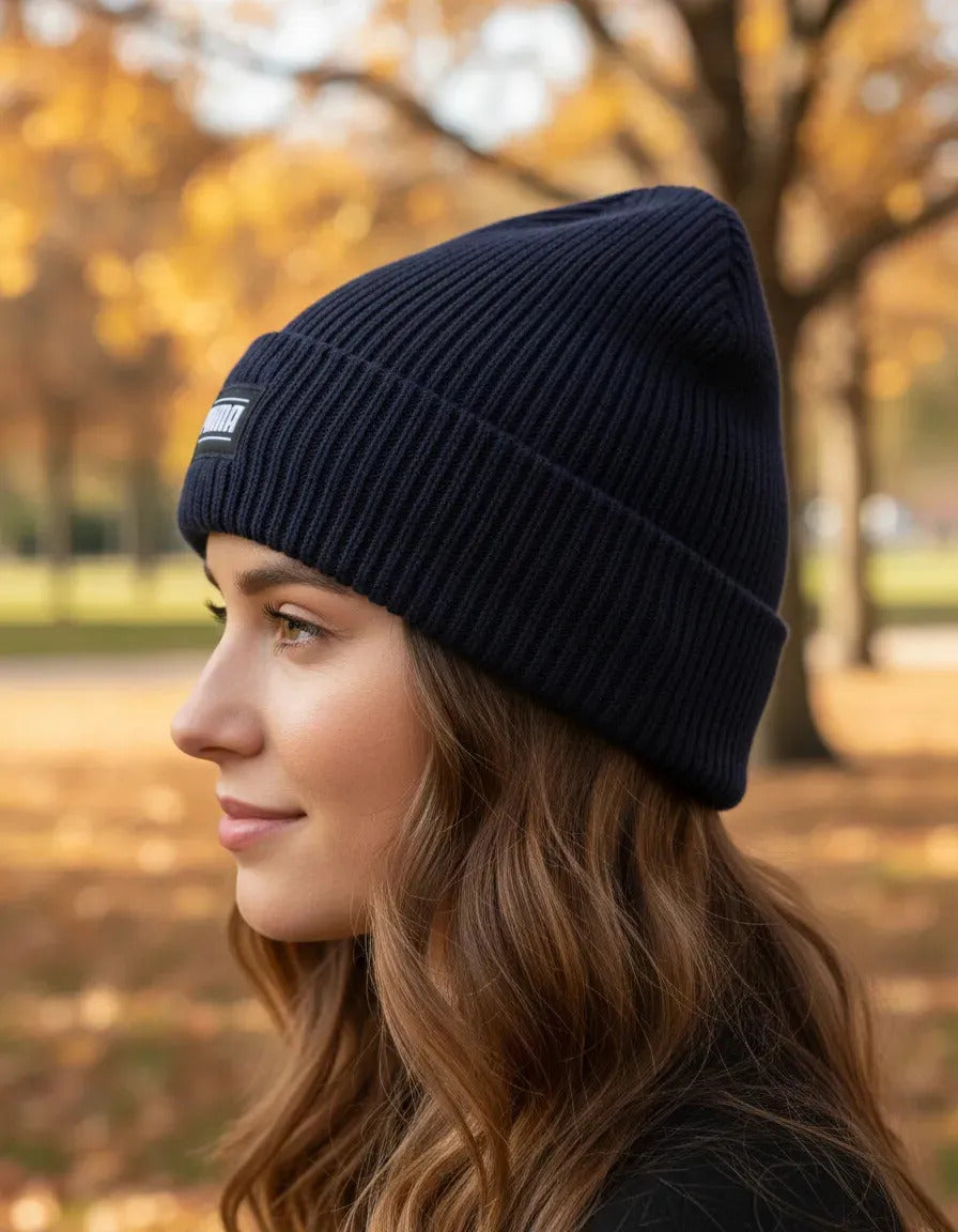 Puma Gorro Lana Ribbed Classic Cuff 3802 Azul Adulto Ribbed Classic