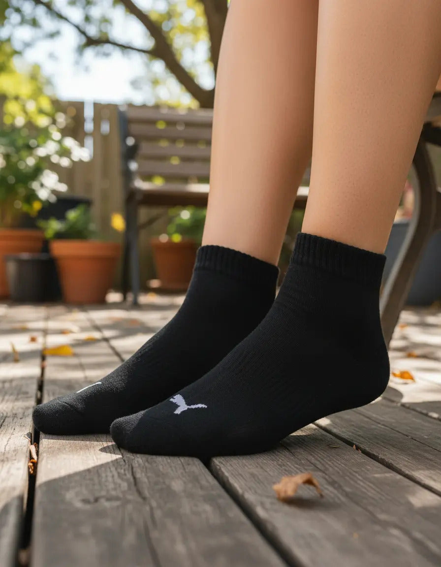 Puma Pack 3 Calcetines Quarter Tobilleros Hombre