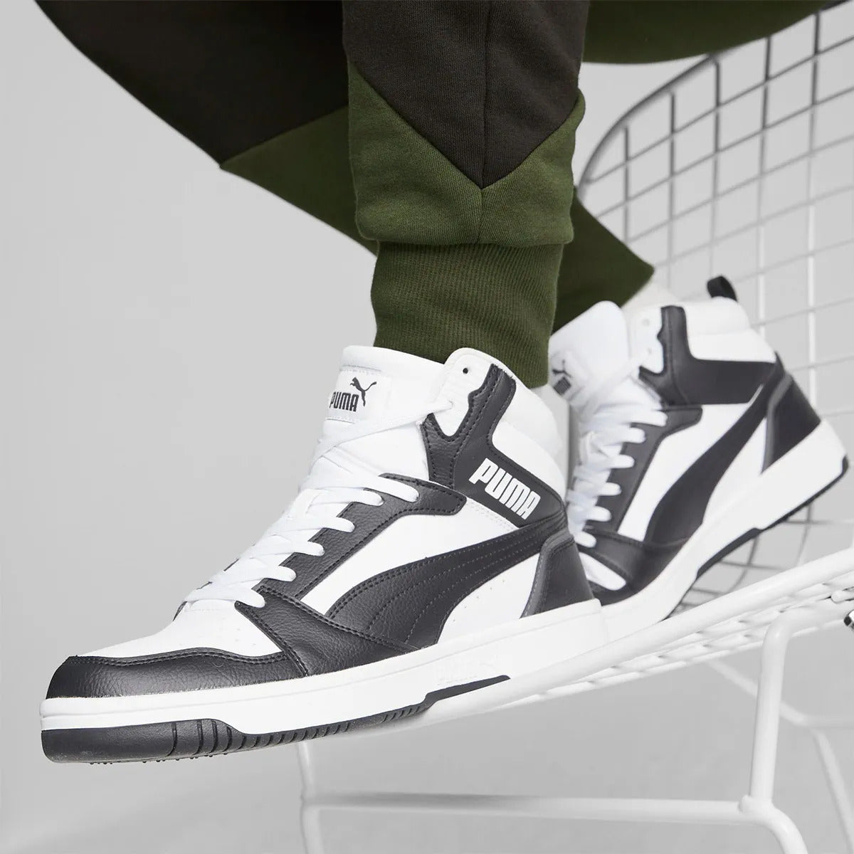 Puma Rebound V6 Urbanas Blanco Zapatillas Hombre 39232601
