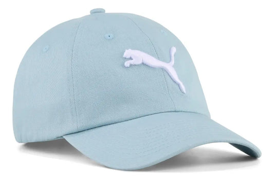 Gorra Puma Ess Puma Cat Bb Cap Unisex Azul Claro Y Blanco Seafoam Un Lisa
