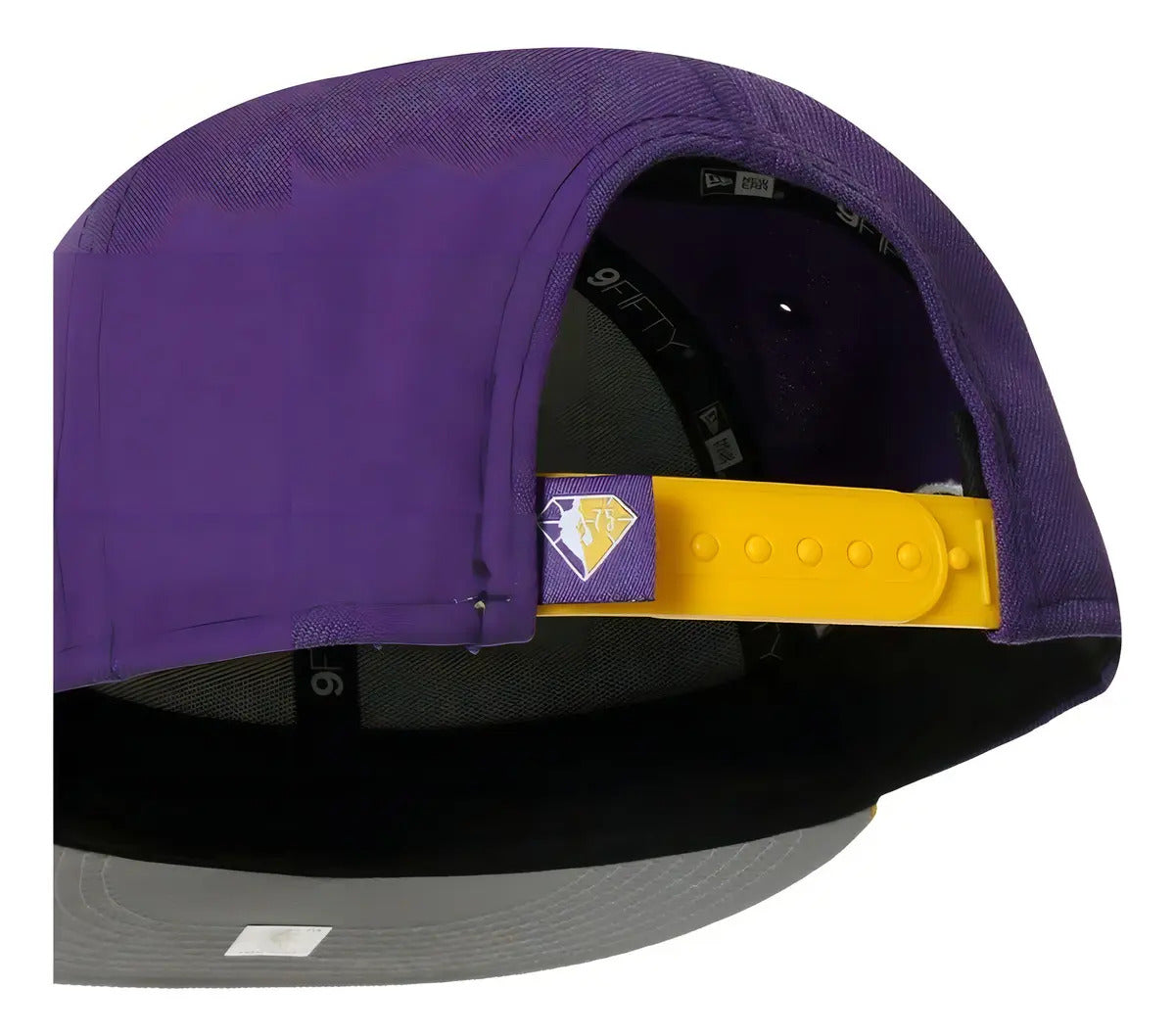 Gorra Snapback New Era All Star Lakers Morada Y Amarilla Ajustable Violeta Amarillo Snapback Ajustable