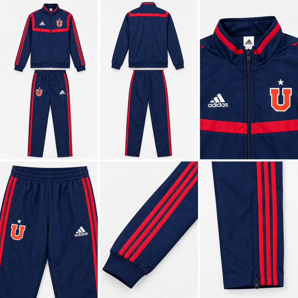 conjunto adidas uch pre suit universidad de chile juvenil dt8594